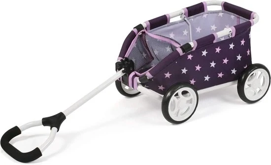 Carrello per bambini Skipper - giocattoli e bambole - blu - 46 x 30 x 29 cm Carrello per bambini