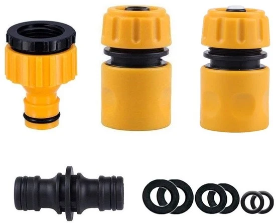Connettore con stopper idraulico - Duraturo e Pratico - 1 pezzo - ABS plastica
