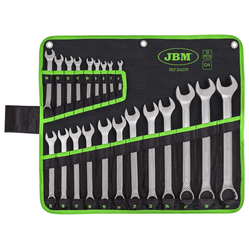 SET DI 21 CHIAVI COMBINATE 54079 JBM