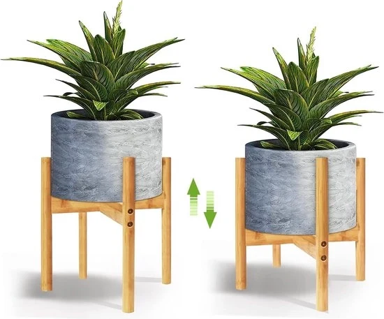 Tavolo per piante in legno moderno per piante da interni ufficio stile medievale per terrazza giardino cortile ristorante caffè