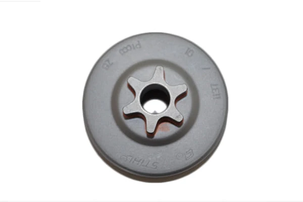 Rocchetto campana frizione catena 3/8" 6 denti originale stihl motosega ms192 c t tc, ms193 c t tc