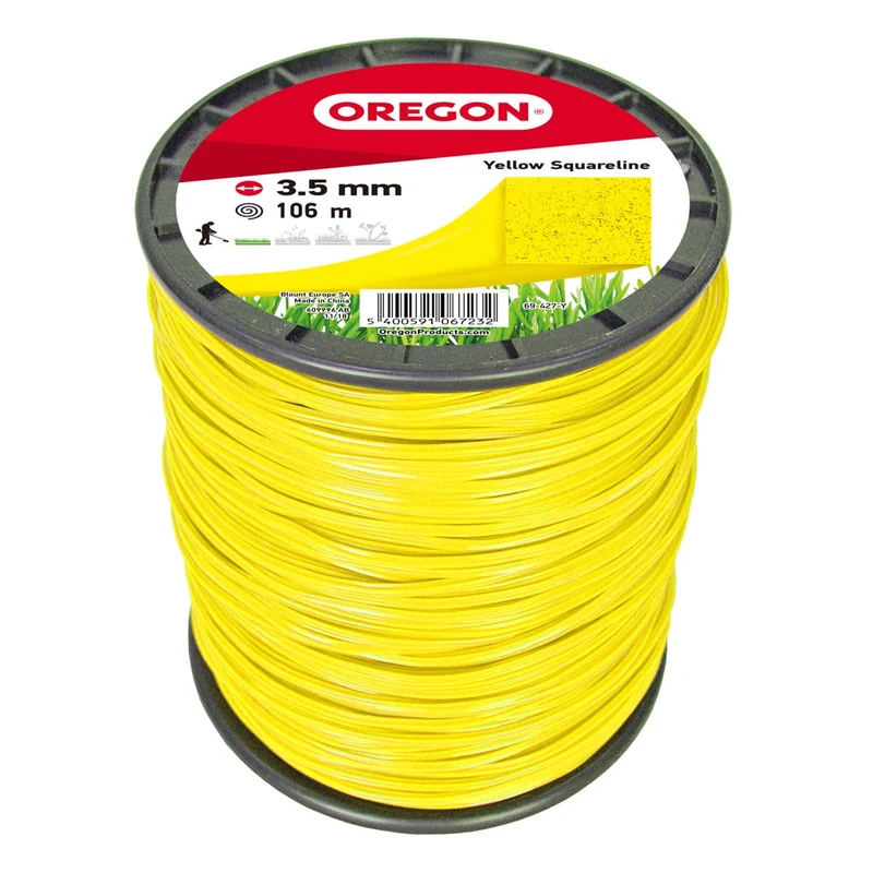 OREGON - filo quadrato giallo 3,5 mm x 106 m