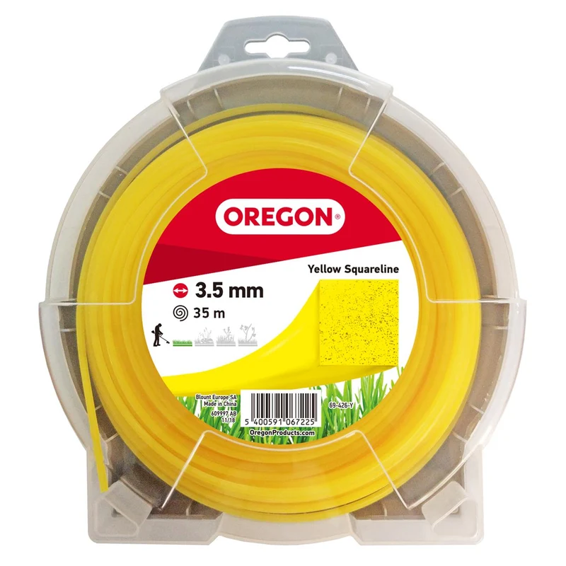 OREGON - filo quadrato giallo 3,5 mm x 35 m