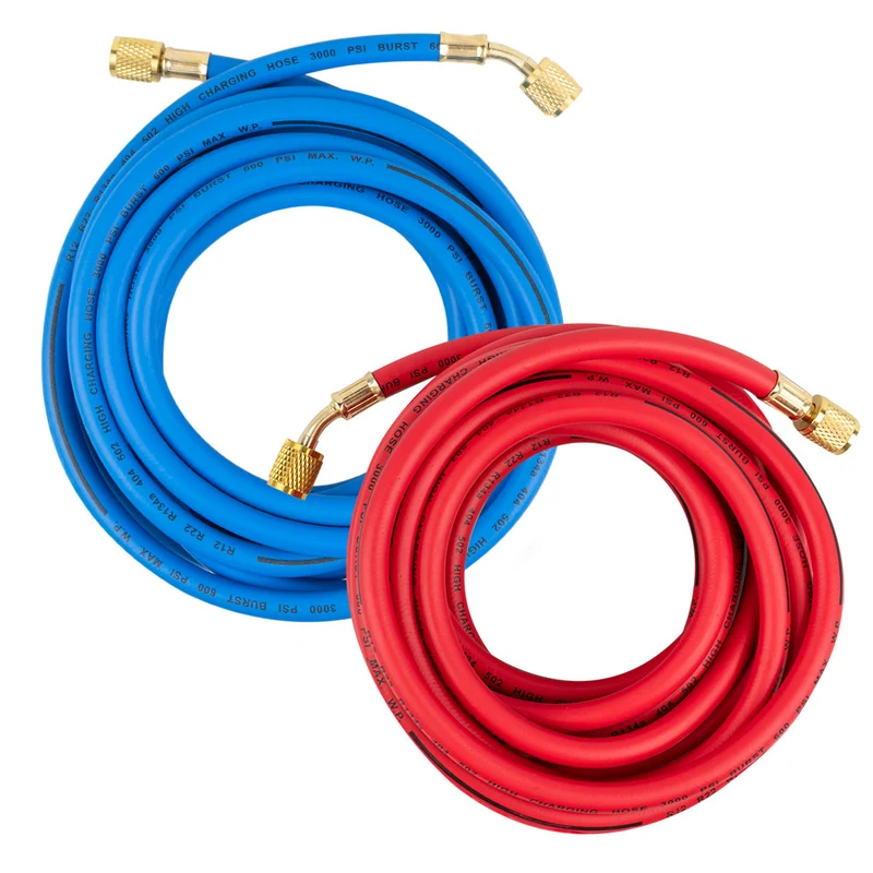 SET DI 2 TUBI FLESSIBILI PER ALTA E BASSA PRESSIONE DI 5 METRI DI LUNGHEZZA 16309 JBM