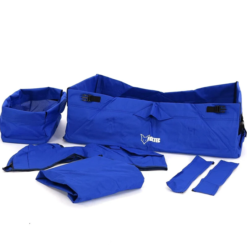Rivestimento in tessuto per carretto completo in blu CT-500
