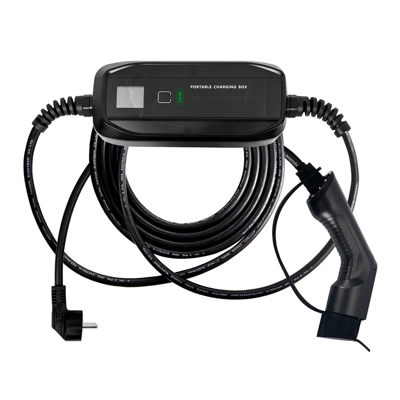 STAZIONE DI RICARICA PORTATILE 16A MONOFASE, CON CAVO DI RICARICA DI TIPO 2 JBM 54059