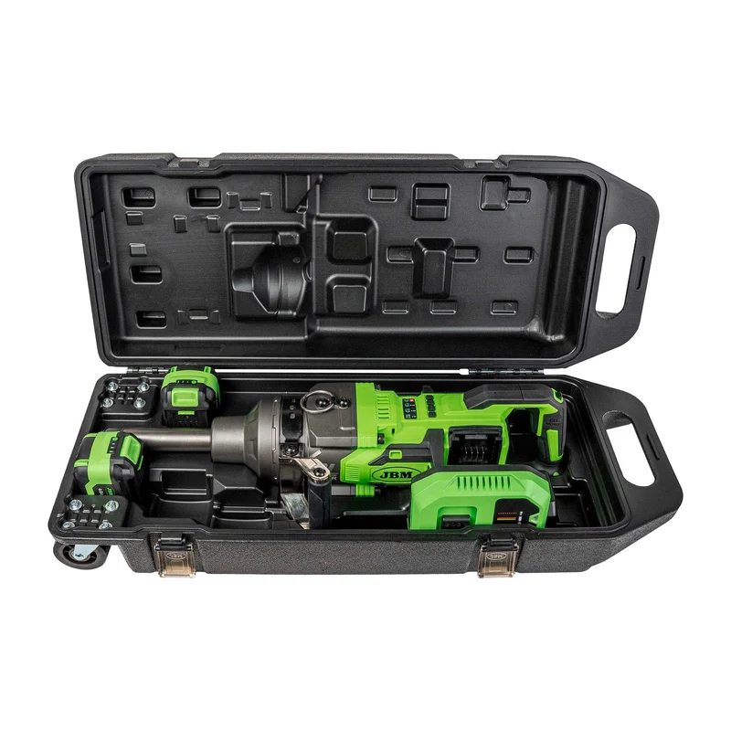 AVVITATORE AD IMPULSI BRUSHLESS A BATTERIA 1" 4000NM CON VALIGETTA CON 2 BATTERIE DA 6AH 60064C JBM