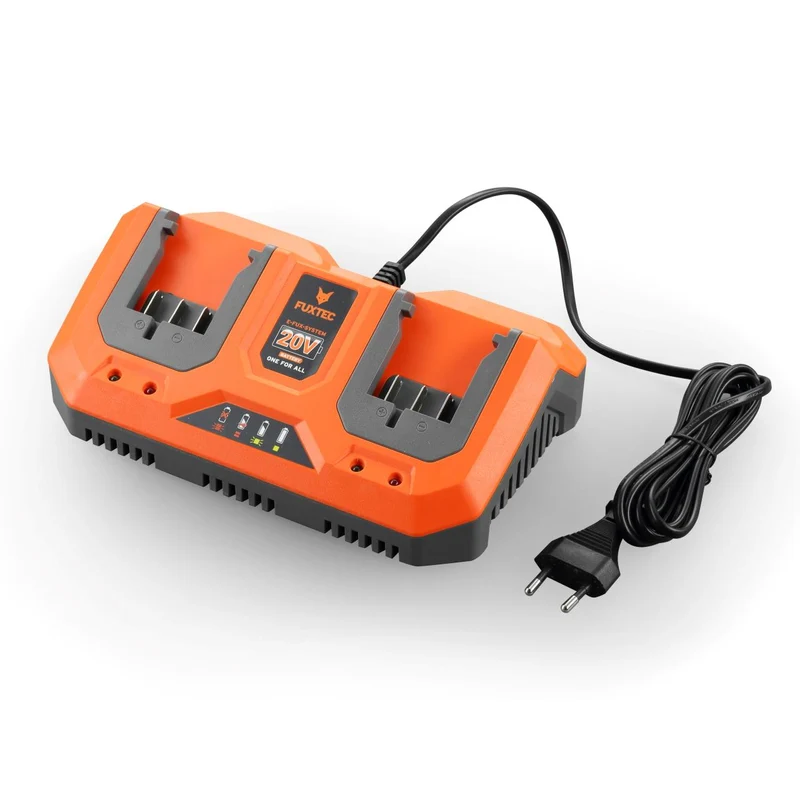 Caricabatterie doppio 20V 2.4A FUXTEC E1LG3A