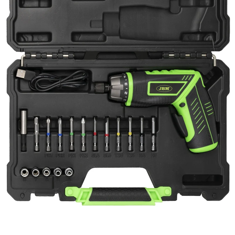 CACCIAVITE A BATTERIA E SET DI PUNTE 54683 JBM