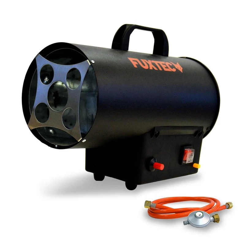 Generatore aria calda stufa a gas riscaldatore 10kW potenza termica FUXTEC GH10