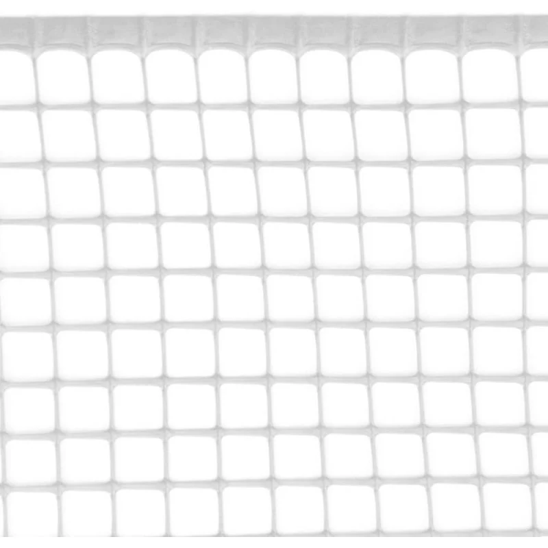 Rete Recinzione Plastificata 10x10mm Bianca 1mt
