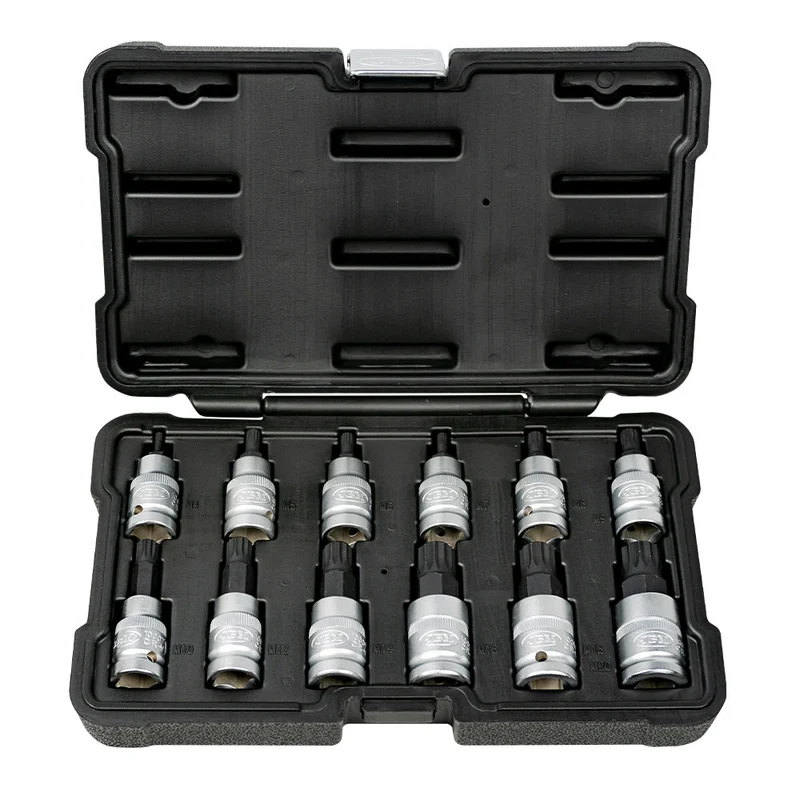 SET DI 12 INSERTI A 12 CANTI 1/2" 54164 JBM