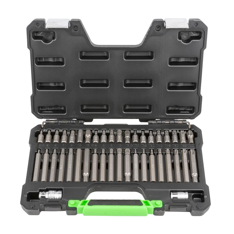VALIGETTA DI 42 PEZZI CON INSERTI ESAGONALI, A 12 CANTI E TORX INVIOLABILI 1/2" E 3/8" 50985 JBM