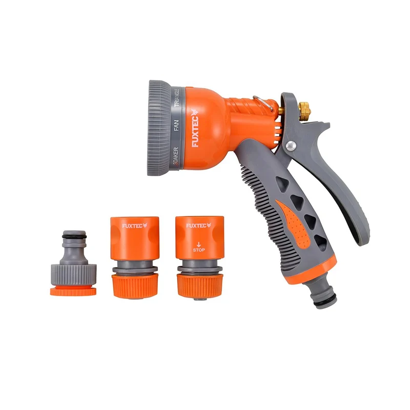 Set doccia multifunzionale FUXTEC connettore 1/2 e 3/4 pollici da giardino FX-MBS1