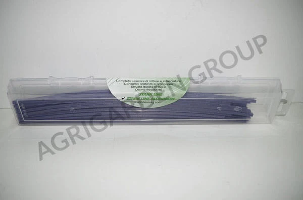 Filo nylon sezione quadra 4 mm alluminio alta qualità per testina decespugliatore