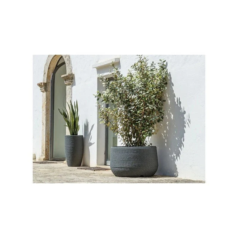 Vaso Urbano Bali effetto corda 80 cm