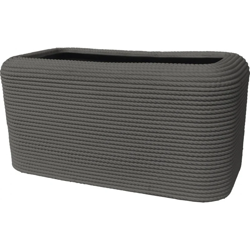 Vaso Cassetta Bali effetto corda 85 cm