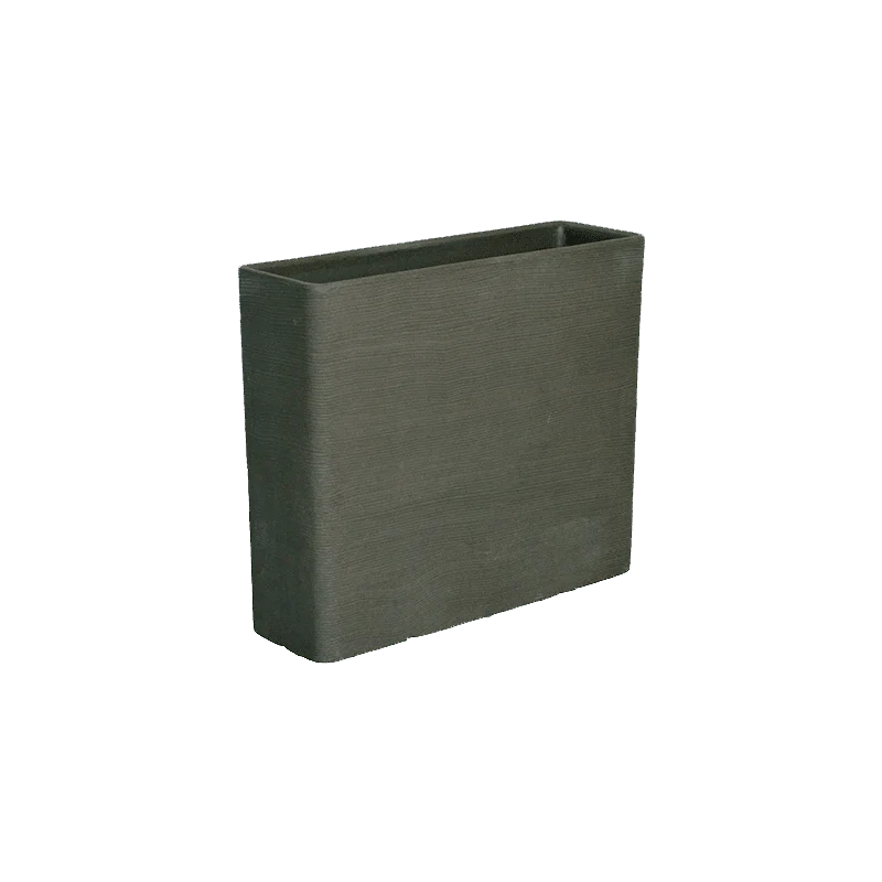 Vaso Cassetta Rigata Shabby