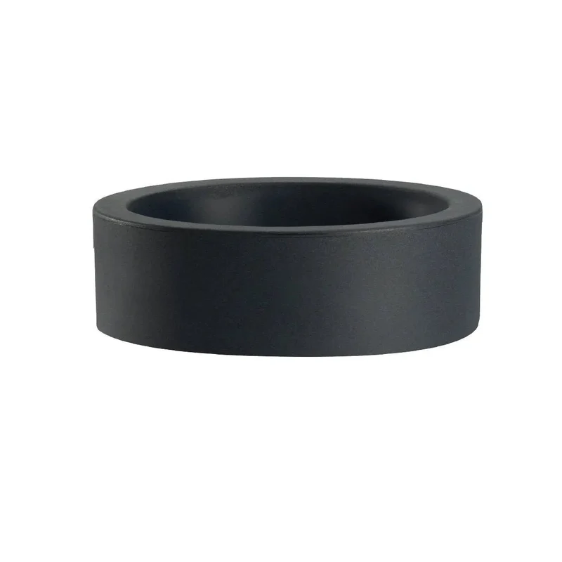 Vaso rotondo antracite Echo Nicoli