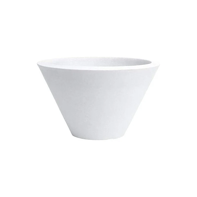 Vaso Chiron bianco 50 cm