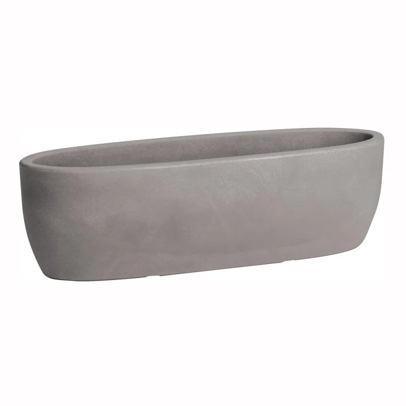Vaso per piante cenere 60 cm Iris Nicoli