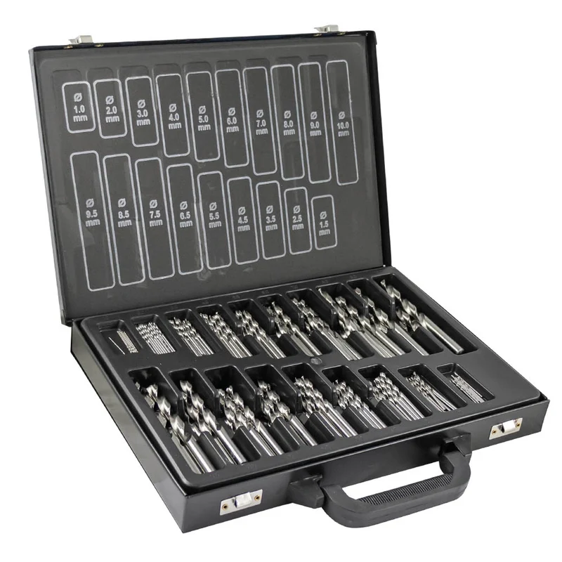 SET DI PUNTE AD ELICA HSS 4341, 1-10 MM 53852 JBM