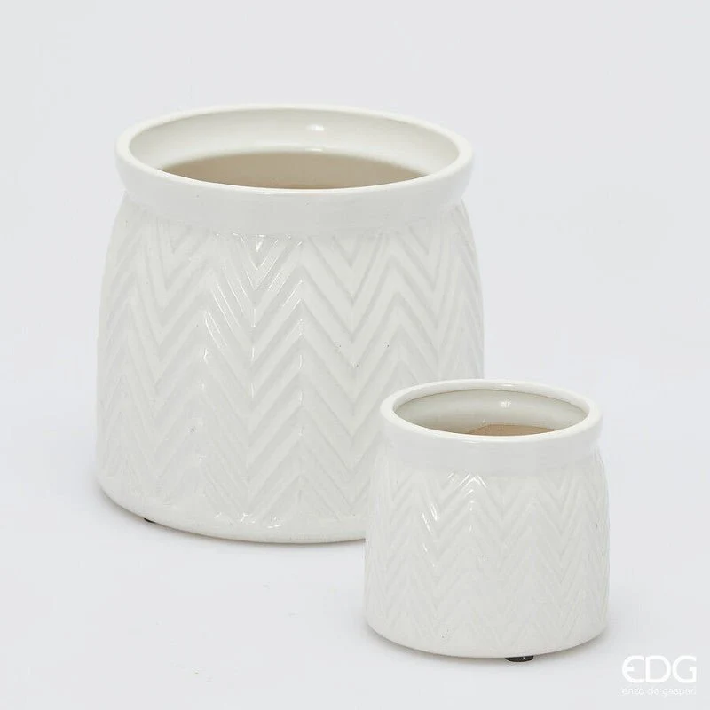 Vaso bianco spiga | Enzo de Gasperi
