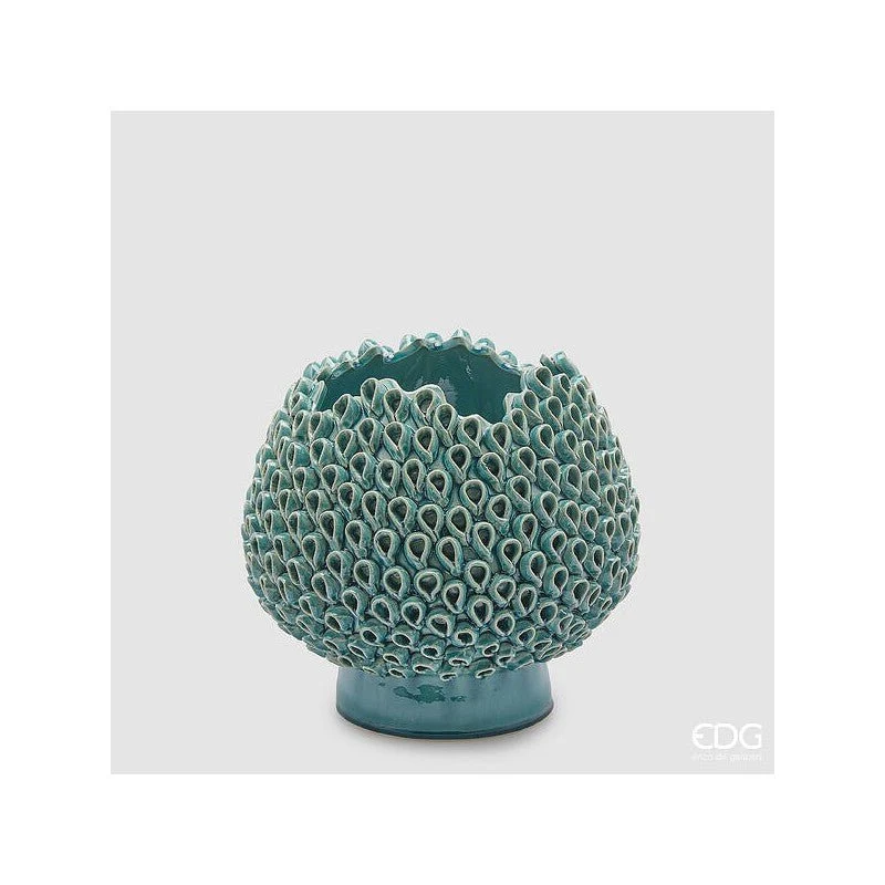 Vaso Deco Turchese in due misure| EDG