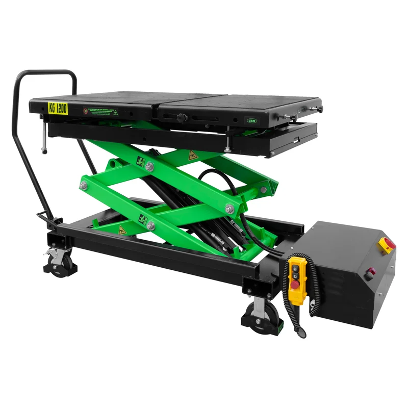 TAVOLO IDRAULICO PER BATTERIE DI VEICOLI ELETTRICI SENZA STAFFE 1200KG 54564 JBM