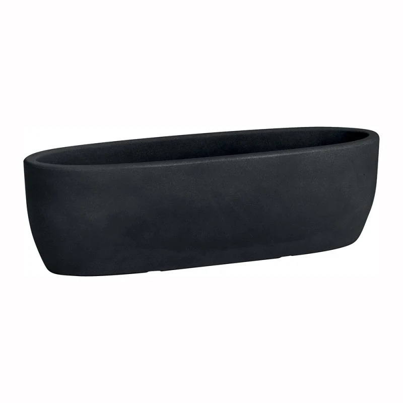 Vaso cassetta Iris antracite 60cm