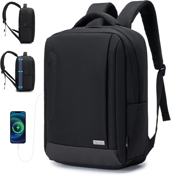 Borsa di viaggio per bagaglio - Espandibile - 40 x 30 x 20 cm - Pelle PU - Impermeabile