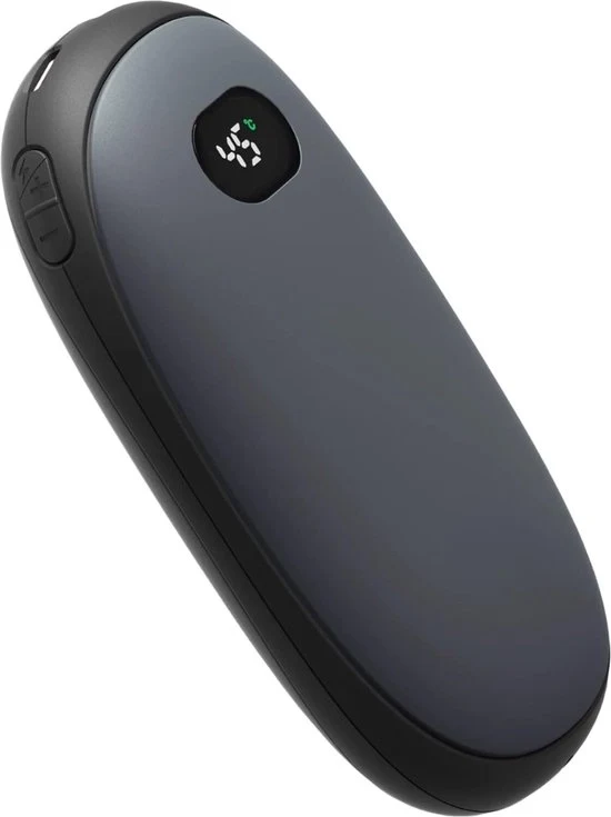 Maniglia Elettrica Portatile - 21 Posizioni - Ricaricabile - Nero - Portatile - Inclusa Powerbank - Maniglie Elettriche Riciclabili - Maniglie per Bicicletta