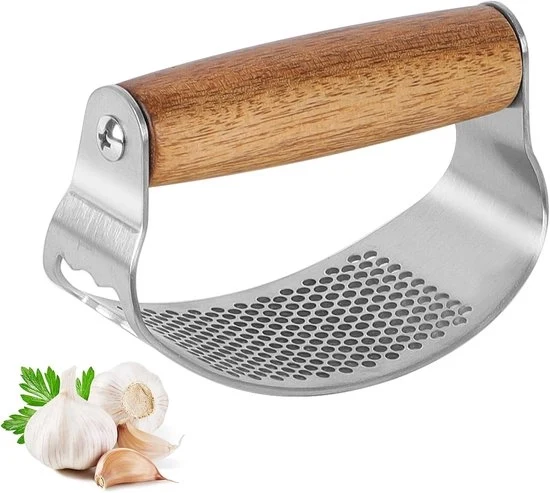 Impastatrice e tagliacipolle - Design innovativo - Acciaio inossidabile e legno