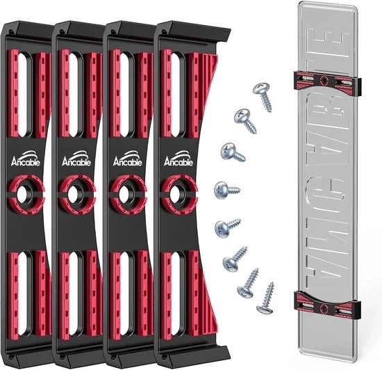 Kit di sostituzione di supporto paraurti senza gomma - Sostituto universale di supporto paraurti invisibile - Set da 2 pezzi