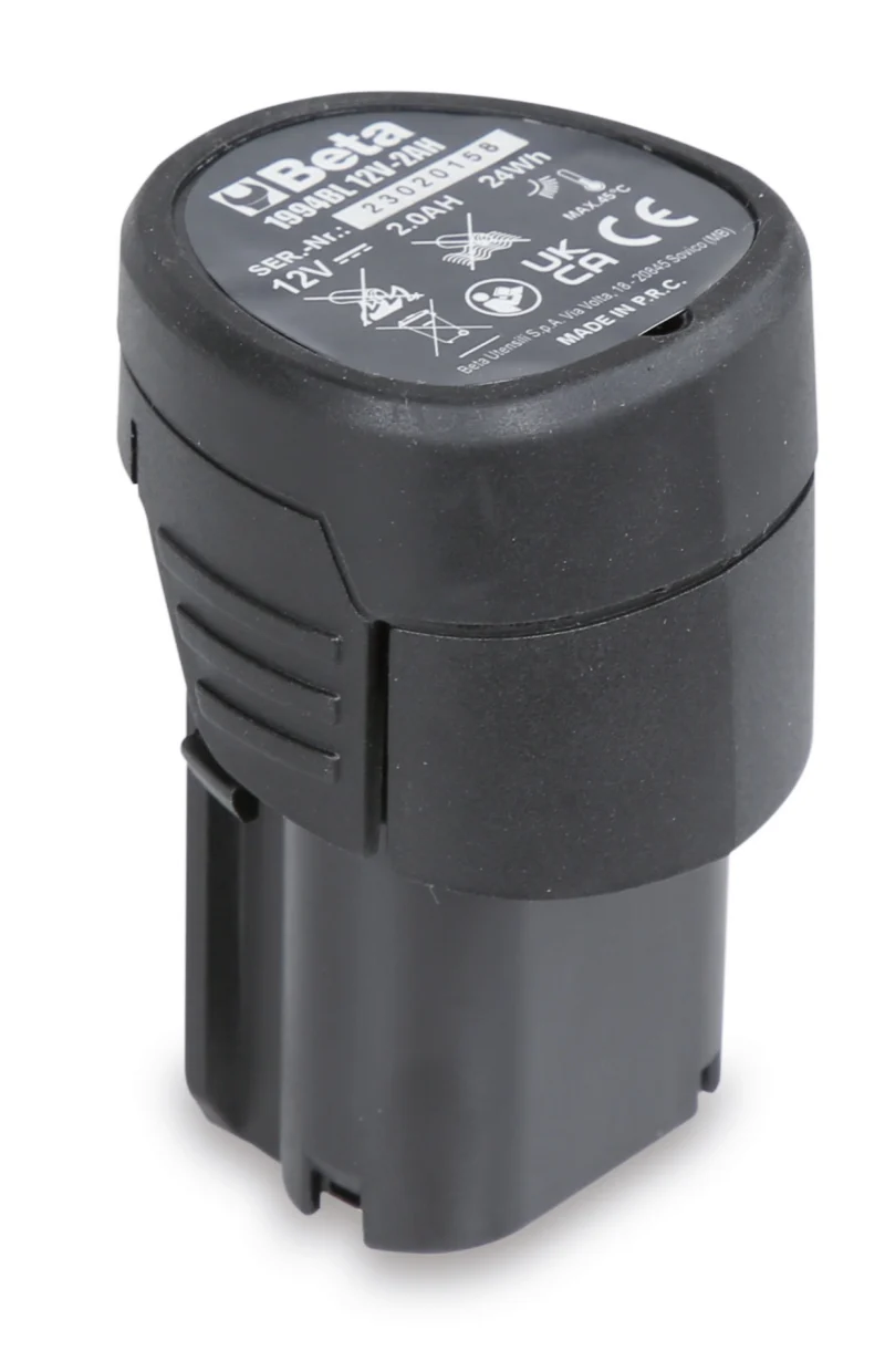 Batteria agli ioni di litio da 2 Ah per utensili 12V Beta 1994BL 12V-2AH