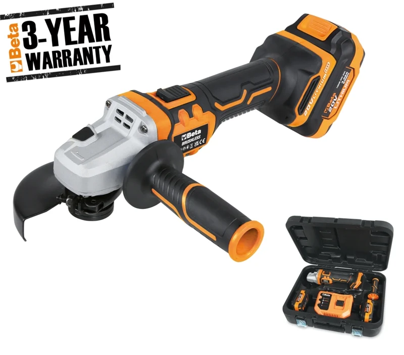 Kit smerigliatrice angolare 20V BRUSHLESS Beta 1986/K20V-125