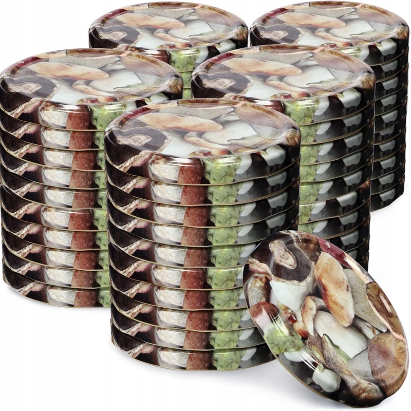 KADAX 50x Tappi per Barattoli Fi 66 Tappi per Barattoli Coperchi Conserva