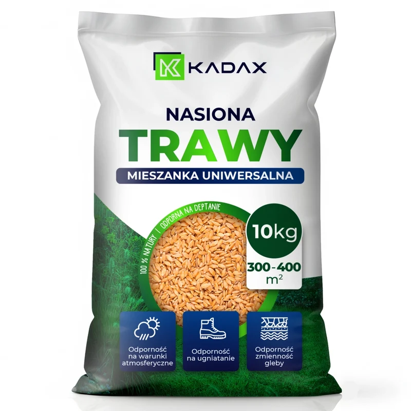 Semi per prato KADAX 10 kg Universali Autocompattanti Resistenti al calpestio 400 m²
