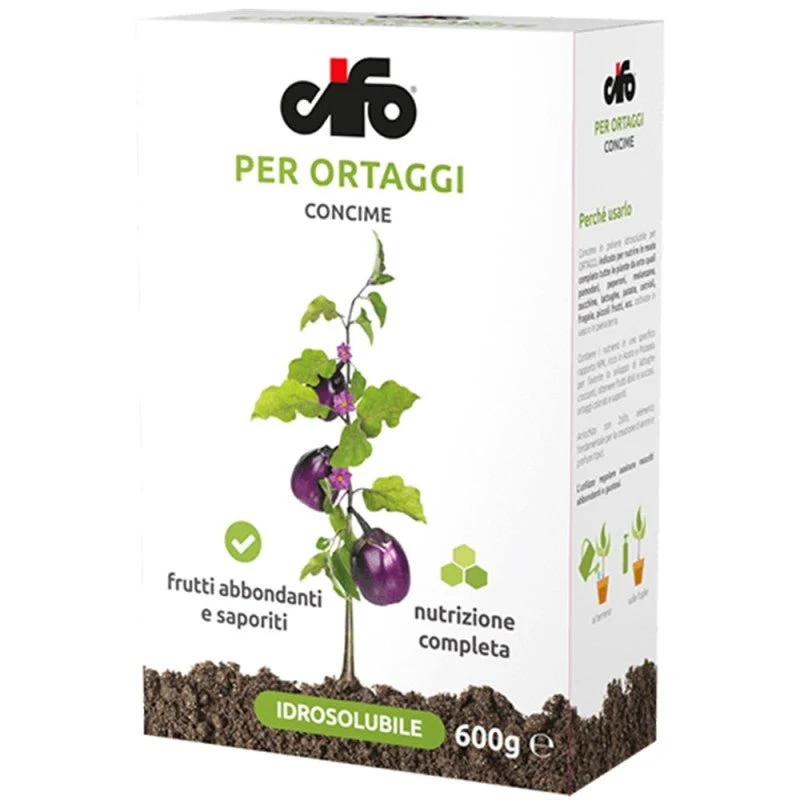 Concime polvere ortaggi gr 600