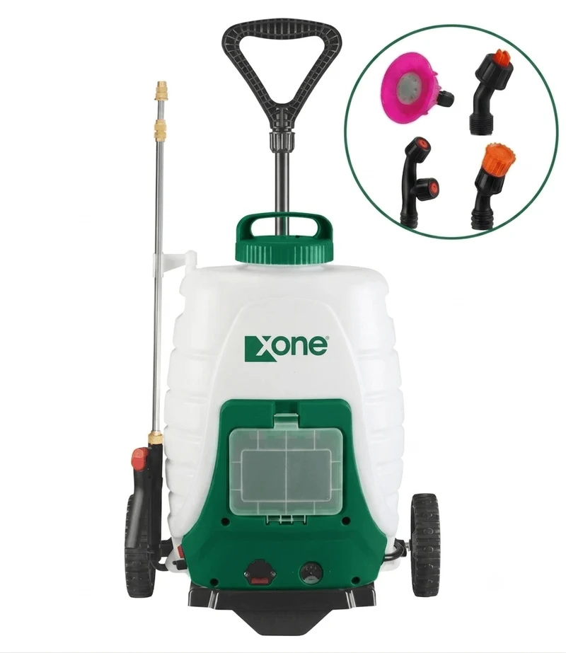 Pompa Irroratrice a Batteria 16 Litri Xone con Carrello