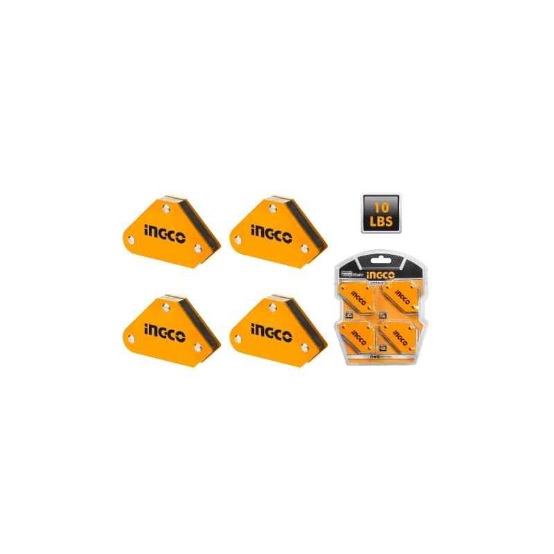 Set supporti magnetici per saldatrice Ingco 4 pz