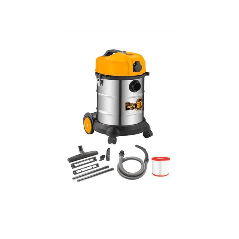 Aspirapolvere-liquidi inox 1200w