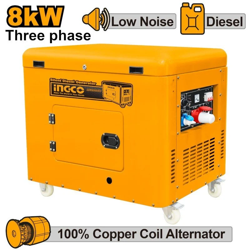 Generatore Di Corrente Diesel Silenziato 8kw Generatore Di Corrente