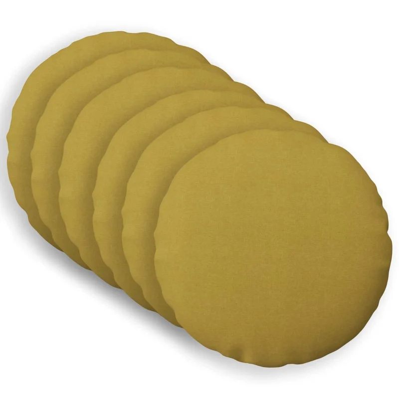 Cuscino con cuscino HEERLEN 6 pz Verde chiaro Tessuto 929328