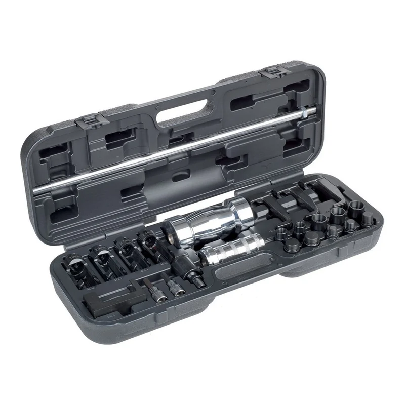 KIT 21 UTENSILI PER RIMOZIONE ELETTRO-INIETTORI DIESEL COMPLETO DI MASSA BATTENTE Fasano FG 191/S22