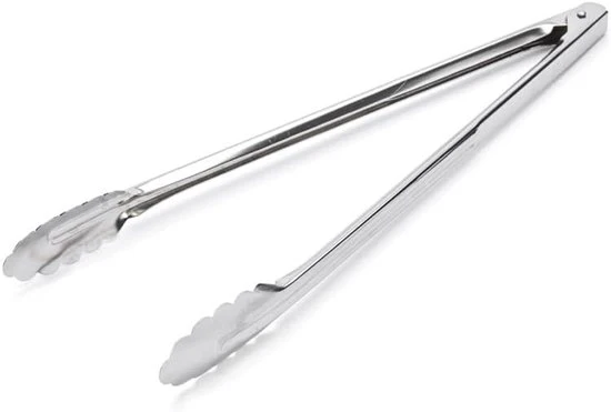 Tang da servizio in acciaio inossidabile - multifunzionale - 1 pezzo - argento - 29 cm