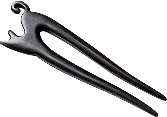 Spilla per capelli in legno - Accessori per capelli vintage - 1 pezzo - Legno