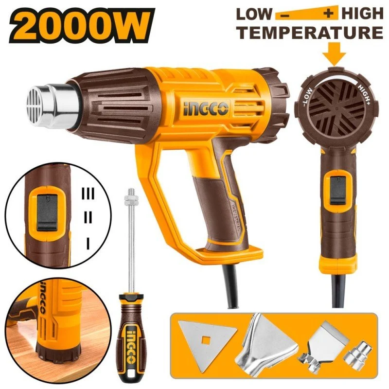 Termosoffiatore 2000w Con Accessori