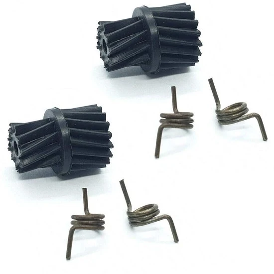 Set di riparazione della maniglia della porta - 4x molla e 2x ingranaggio - set da 6