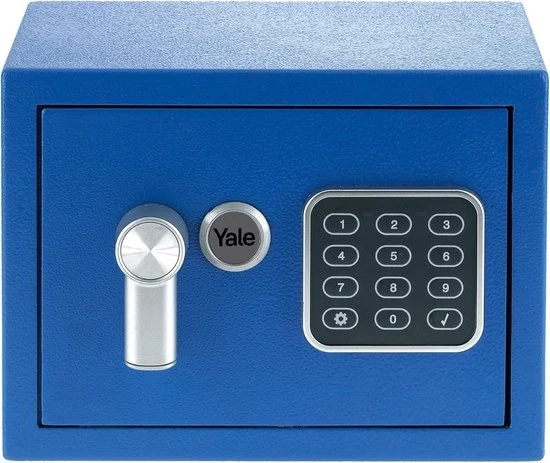 Cassaforte Elettronica Mini - Sicurezza - Compacto - Blu